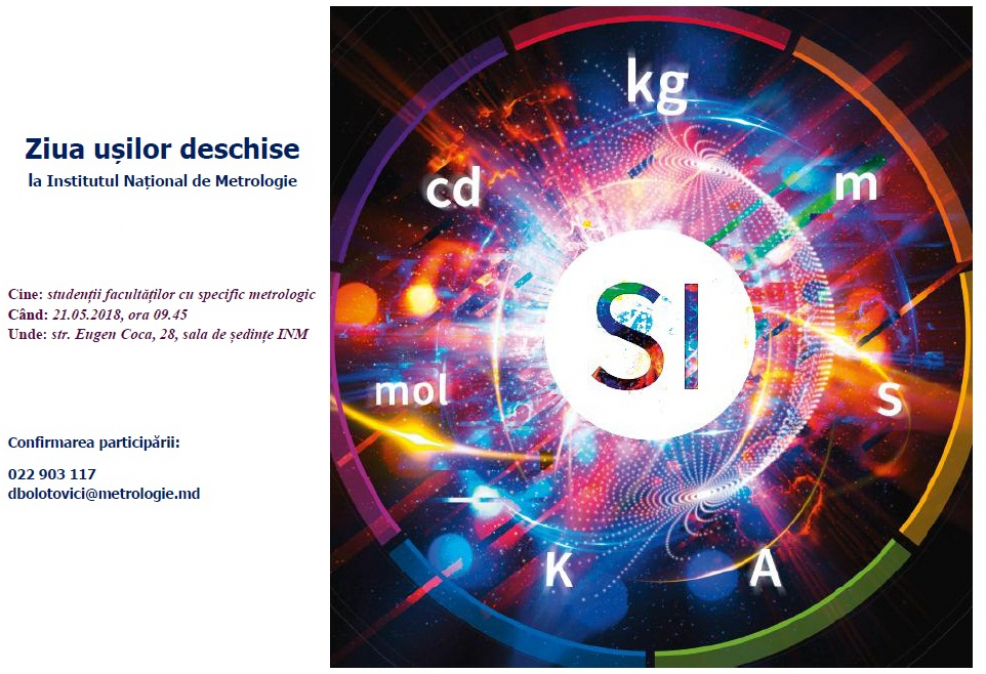 21 mai 2018 - Ziua ușilor deschise la INM