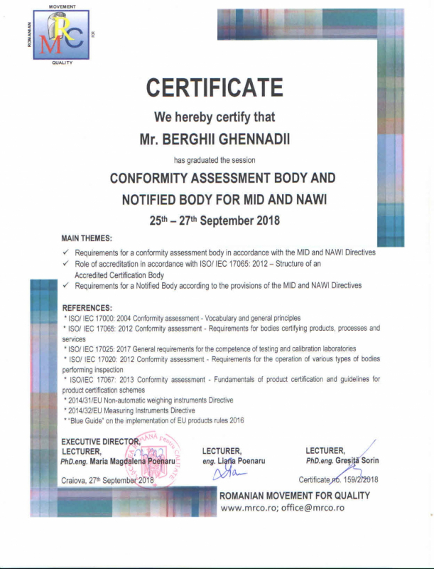 Vizita INM la Mișcarea Română pentru Calitate