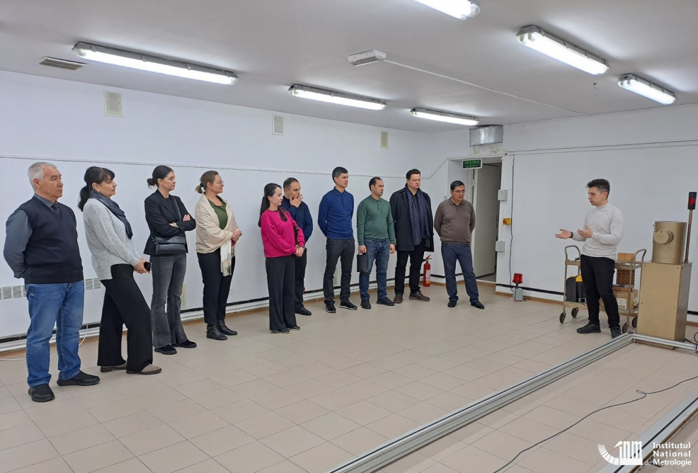 Vizită științifică în cadrul laboratorului ,,Radiații Ionizante'' din cadrul INM 