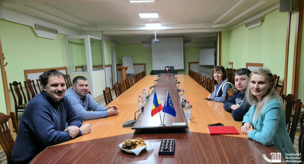 Vizită de studiu la Institutul Național de Metrologie – Metromat, România