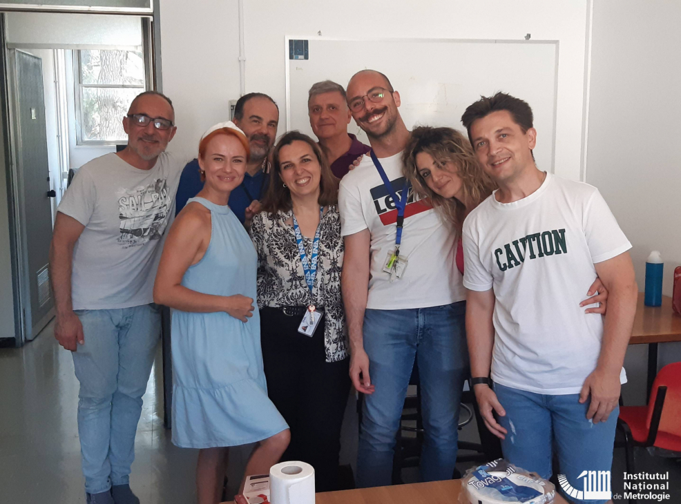  Fellowship în cadrul Institutului Național de Metrologie a Radiațiilor Ionizante, Italia