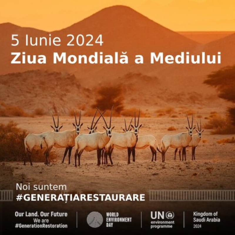 5 iunie - Ziua Mondială a Mediului Înconjurător