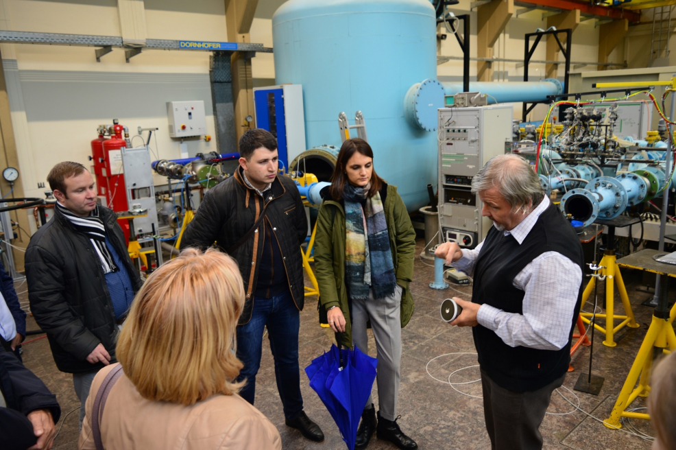 Vizită de stiudiu la PTB, Germania