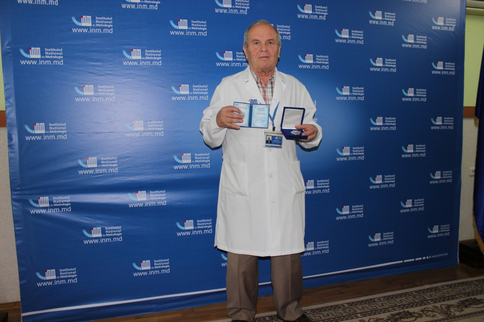 Distincție pentru merite deosebite în metrologie D-lui Vasile CODIȚA