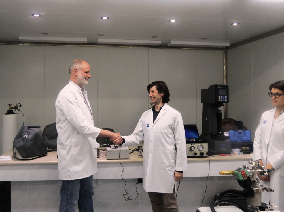 Echipamente noi, Proiect dotarea laboratoarelor INM