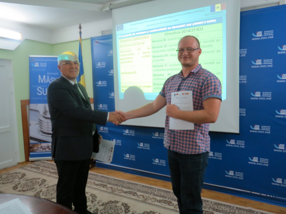 Traning în cadrul proiectului Twinning