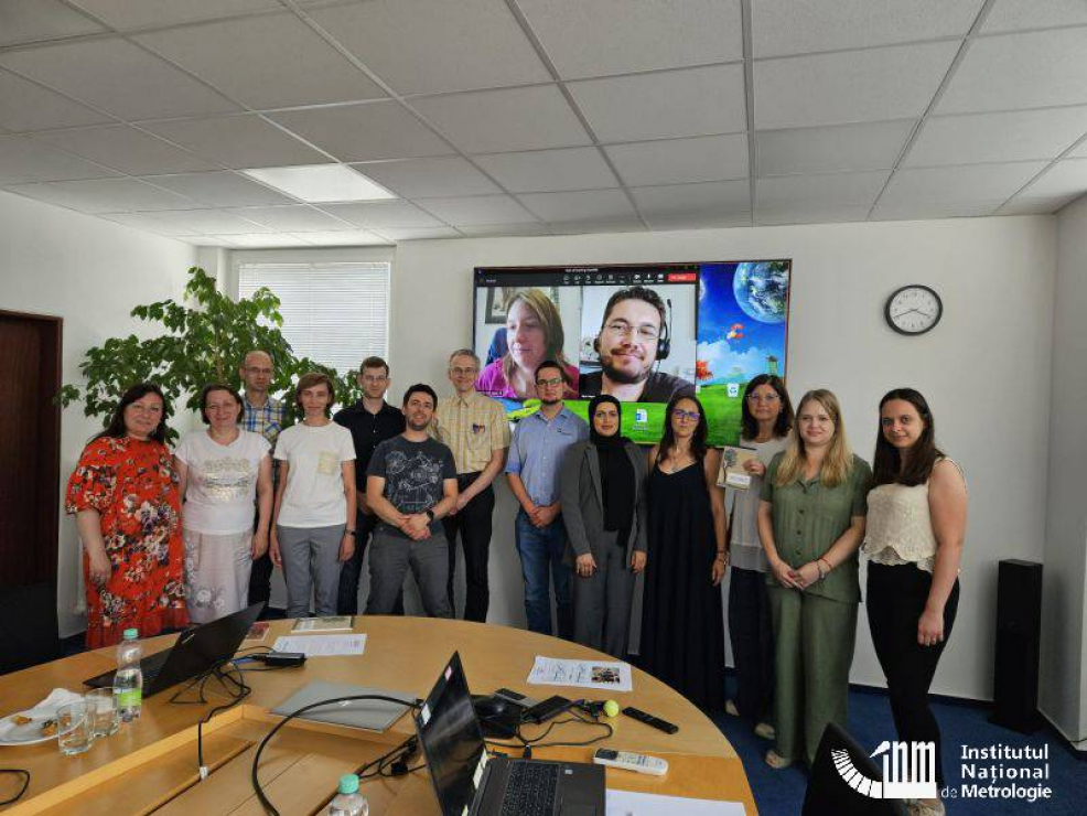 Ședința de lansare a proiectului 23RPT03 GrainMet „Metrology for standardized moisture/water content measurements in plant origin bulk materials in support of International and European food safety and trade”