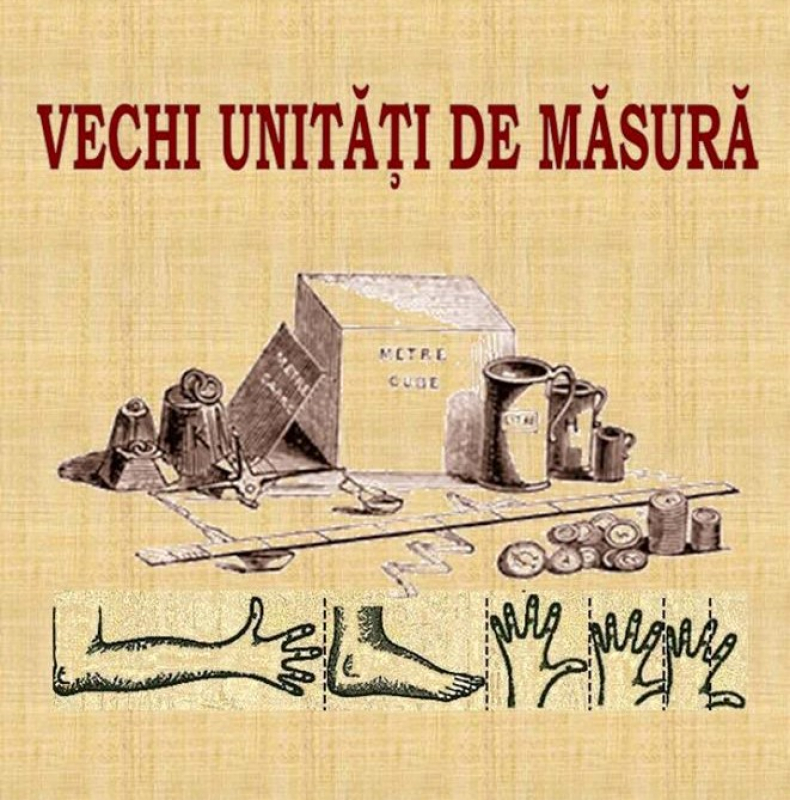 Incursiune în istoria măsurărilor - unități vechi de măsură românești