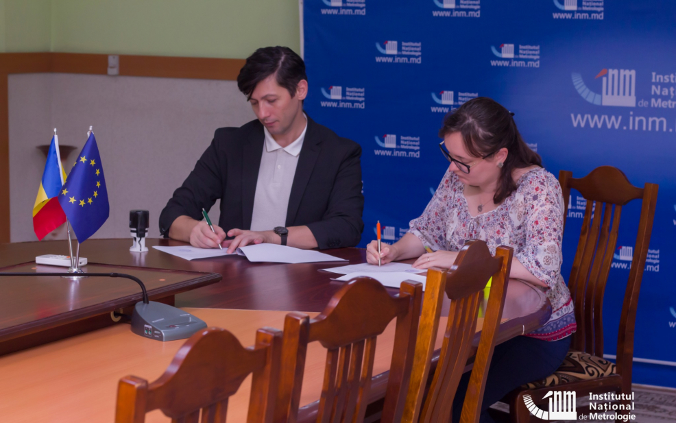 Acord de colaborare  Institutul național de Metrologie – Centrul Național de Mediu