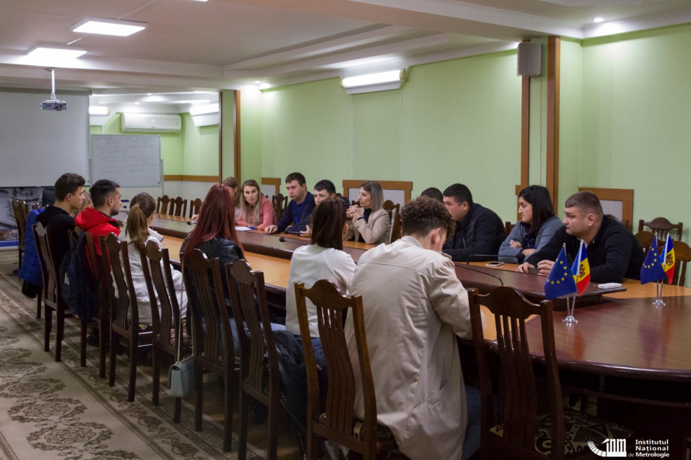Stagiul de practică a tinerilor specialiști la Institutul Național de Metrologie