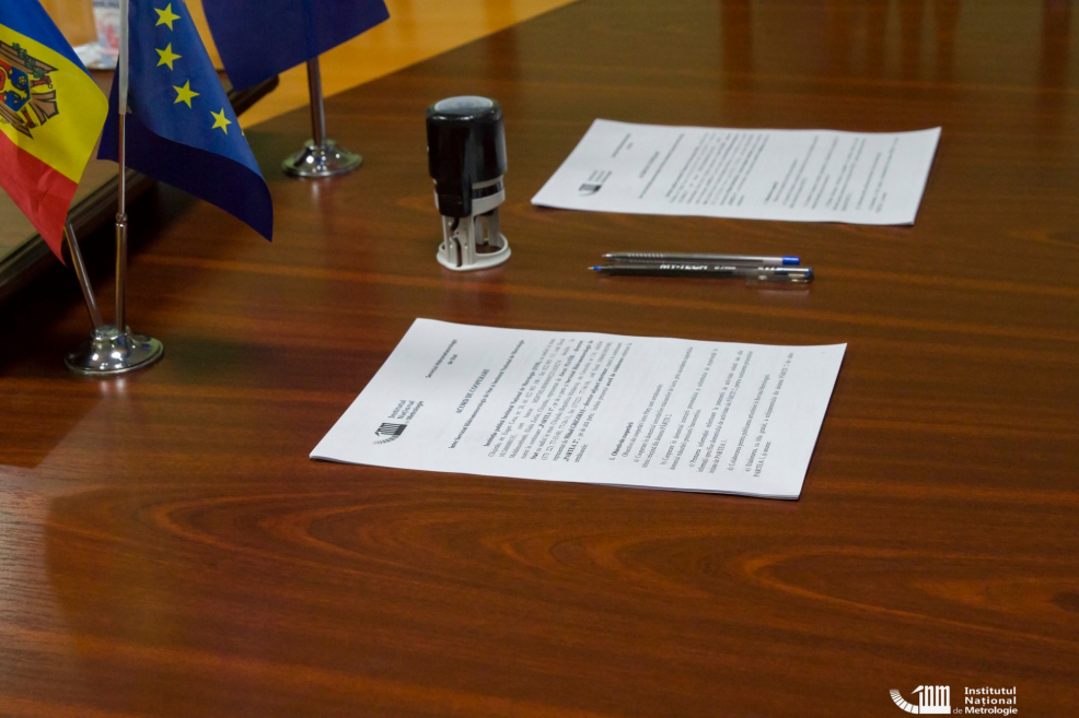 Acord de colaborare între Institutul Național de Metrologie (INM) și Serviciul Hidrometeorologic de Stat(SHS)