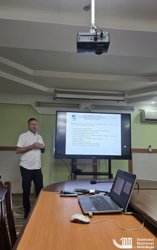 Cursuri de instruire: ,,Verificarea metrologică a higrometrelor psihrometrice și a termometrelor din sticlă cu lichid'' 