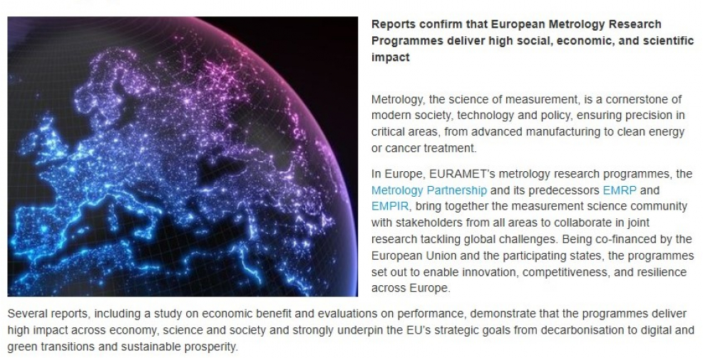 Metrology Research: A strategic pillar for Europe’s competitiveness and sovereignty