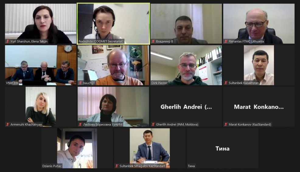 A 14-a CT 1.11 COOMET ” Timp și frecvență”