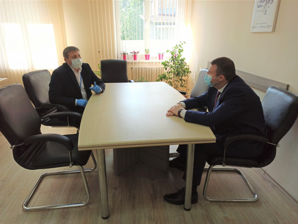 The working visit of the Ministry of Economy and Infrastructure at INM 