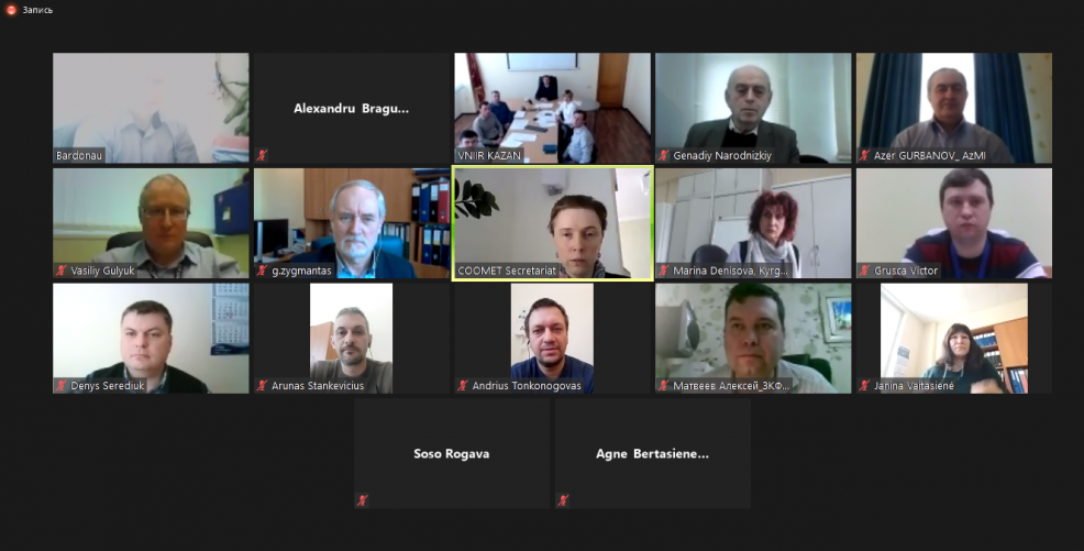 COOMET TC 1.4 Flow meeting